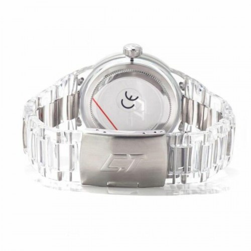 Chronotech herreur CC7043M-06, sølv/skive, Ø 42 mm