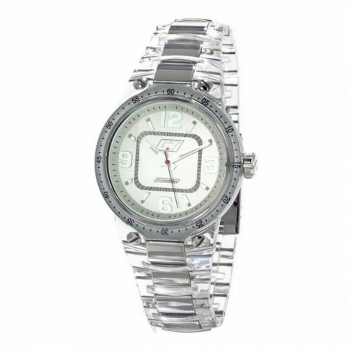 Chronotech herreur CC7043M-06, sølv/skive, Ø 42 mm