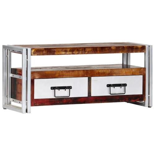 Tv-skab 90x30x40 cm massivt genbrugstræ