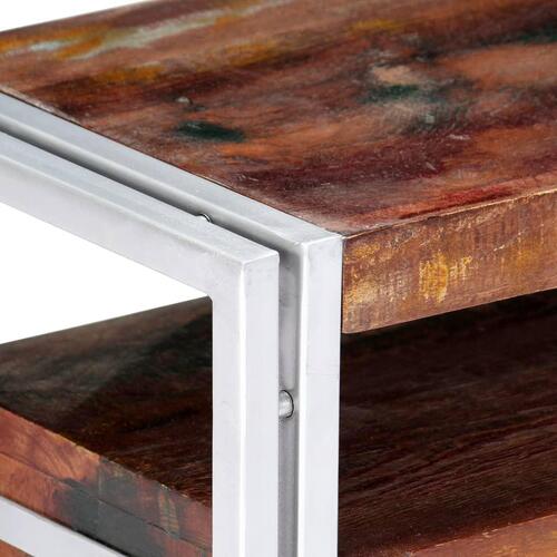 Tv-skab 90x30x40 cm massivt genbrugstræ