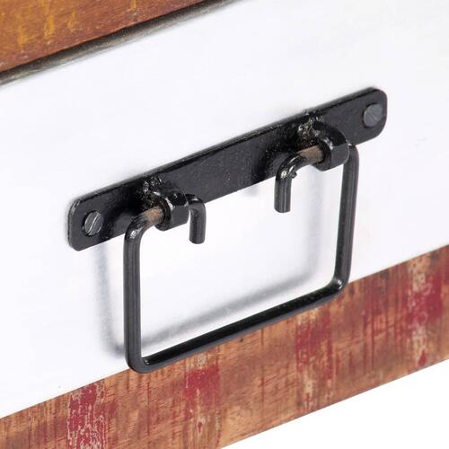Tv-skab 90x30x40 cm massivt genbrugstræ