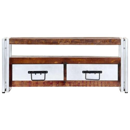 Tv-skab 90x30x40 cm massivt genbrugstræ