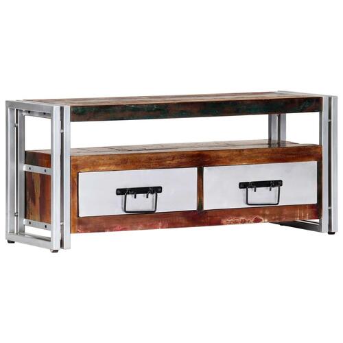Tv-skab 90x30x40 cm massivt genbrugstræ