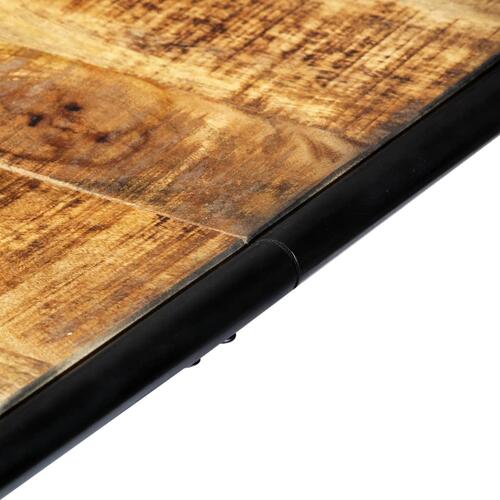 Spisebord 180 x 90 x 76 cm massivt ru mangotræ