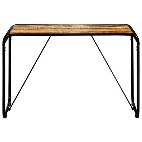 Spisebord 118 x 60 x 76 cm massivt ru mangotræ