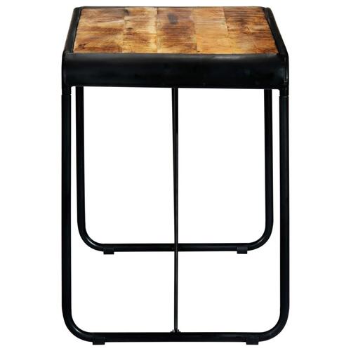 Spisebord 118 x 60 x 76 cm massivt ru mangotræ