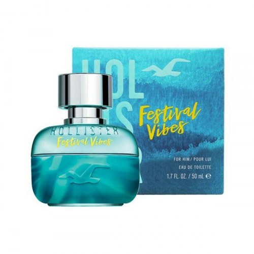 Parfume til mænd Hollister Festival Vibes EDT 50 ml