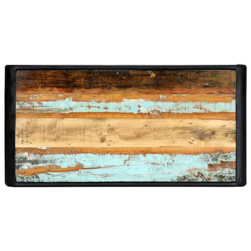 Spisebord 118x60x76 cm massivt genbrugstræ