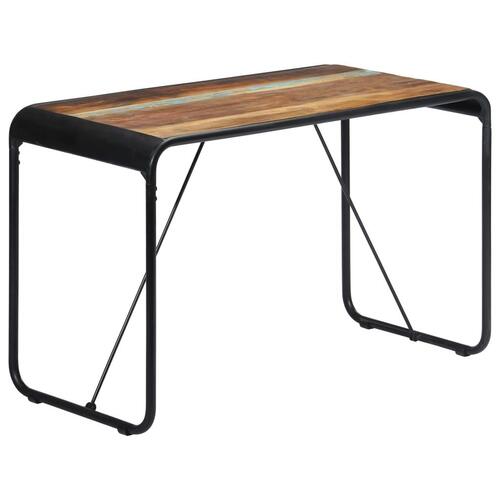 Spisebord 118x60x76 cm massivt genbrugstræ