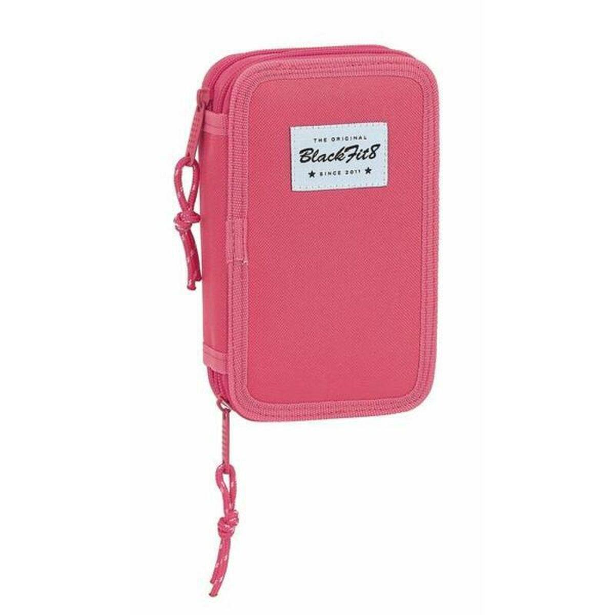 Dobbelt Penalhus Blackfit8 M854 Pink 28 Dele 125 × 195 × 4 Cm