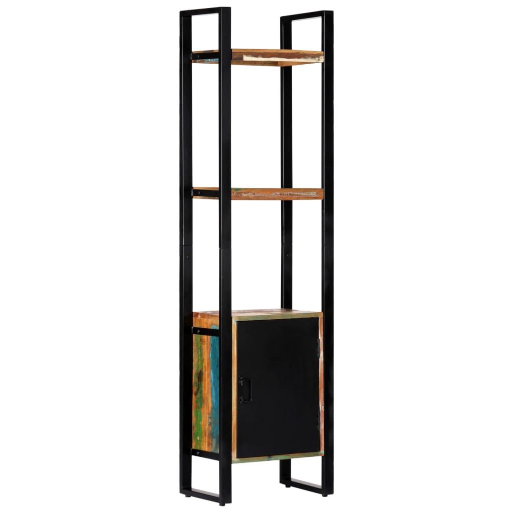 Bogreol 45x30x171 cm massivt genbrugstræ
