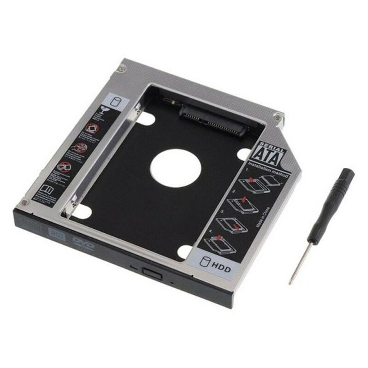 Hdd/sdd Sata Adapter Til Optisk Enhed 12 7 Mm Ewent Ew7005