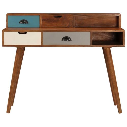 Skrivebord massivt akacietræ 110 x 50 x 90 cm