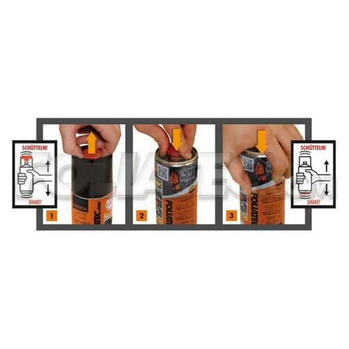 Spraymaling Foliatec 2130 Rød (400 ml)