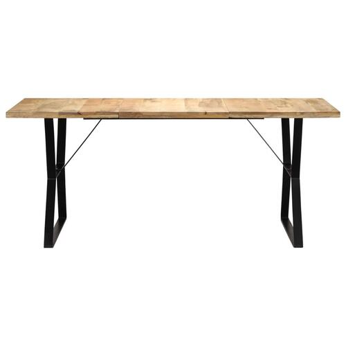 Spisebord 180 x 90 x 76 cm massivt mangotræ