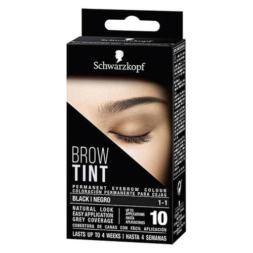 Make-up til Øjenbryn Brow Tint Syoss 1-1 Black