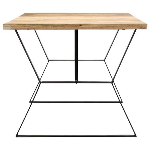 Spisebord 180 x 90 x 76 cm massivt mangotræ