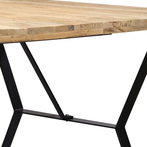 Spisebord 180 x 90 x 76 cm massivt mangotræ