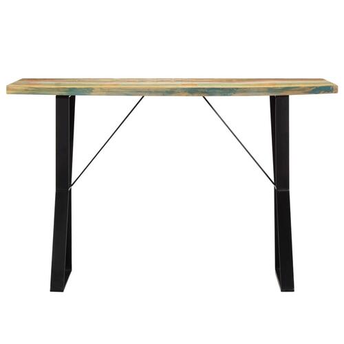 Spisebord 150x30x33 cm massivt genbrugstræ