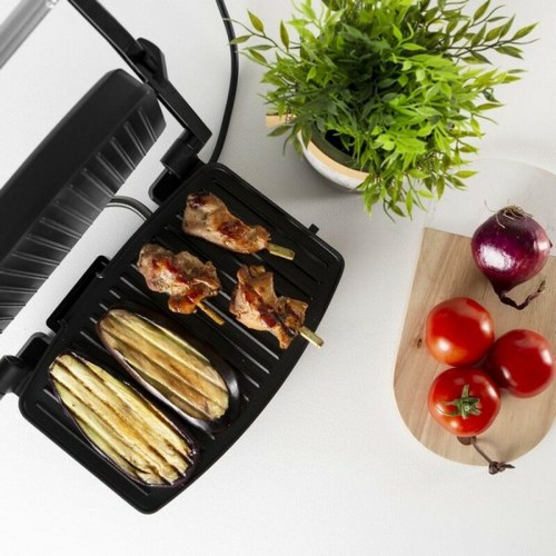 Kontaktgrill Tristar GR-2856 - 28 × 19 cm, sort/stål, 1500 W