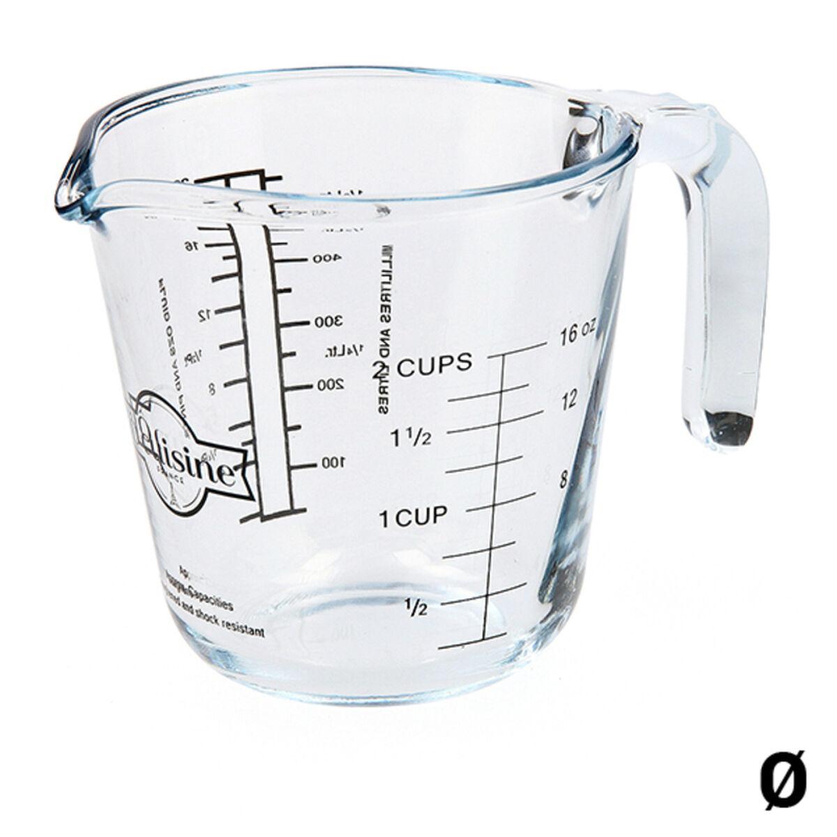 Ô Cuisine målebæger i glas - gennemsigtig, 1 l