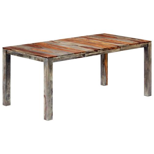 Spisebord 180 x 90 x 76 cm massivt sheeshamtræ