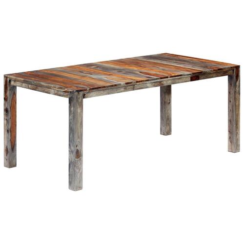 Spisebord 180 x 90 x 76 cm massivt sheeshamtræ