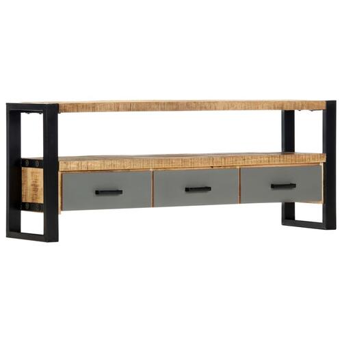 Tv-skab 130 x 30 x 50 cm massivt mangotræ