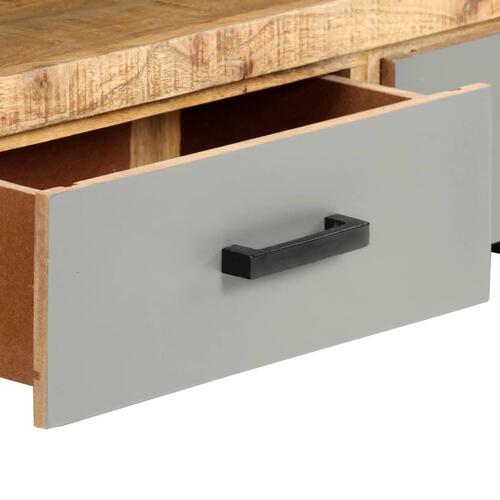 Tv-skab 130 x 30 x 50 cm massivt mangotræ