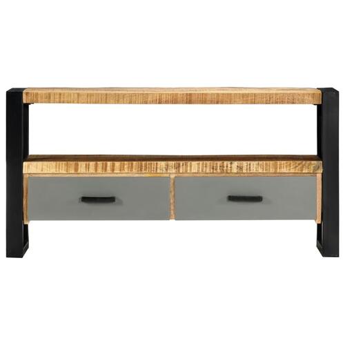 Tv-skab i massivt mangotræ 100 x 30 x 50 cm