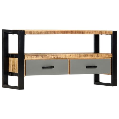 Tv-skab i massivt mangotræ 100 x 30 x 50 cm