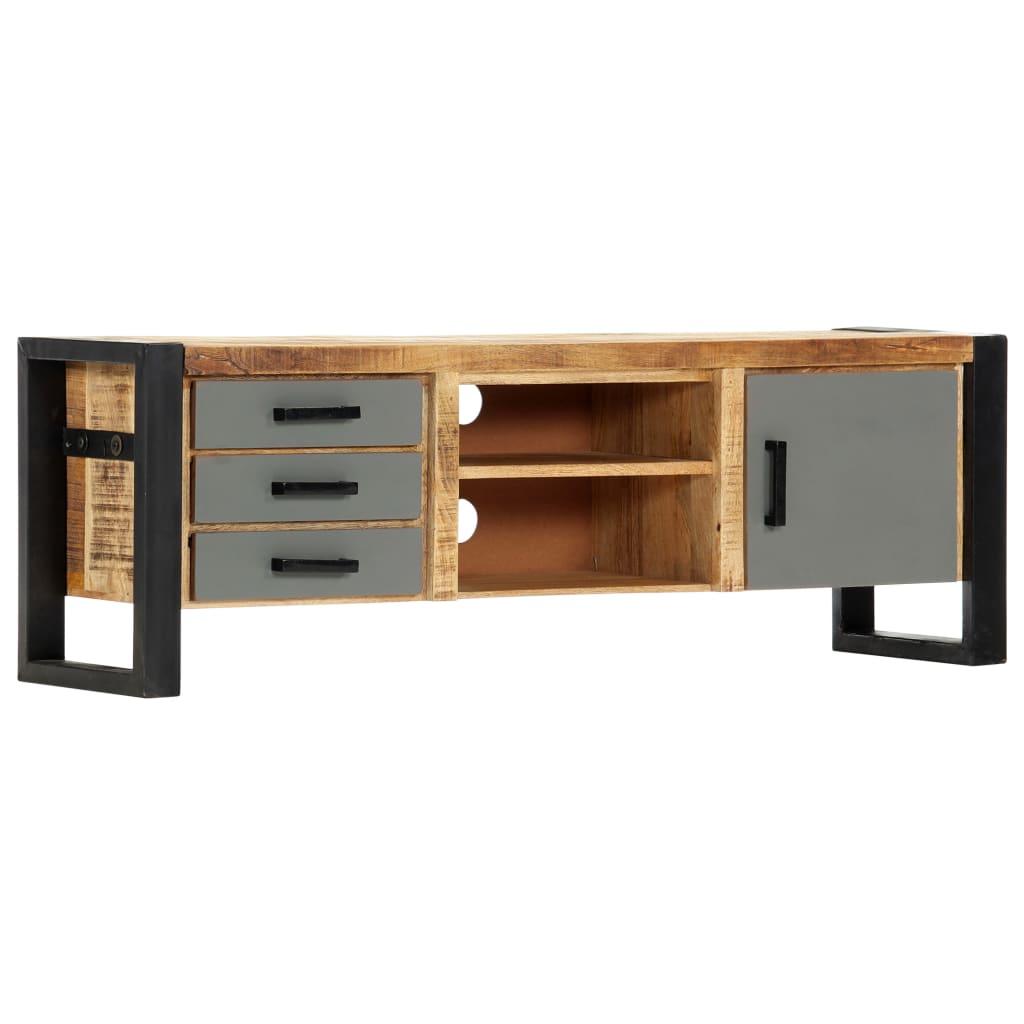 Tv-skab 120x30x40 cm massivt mangotræ