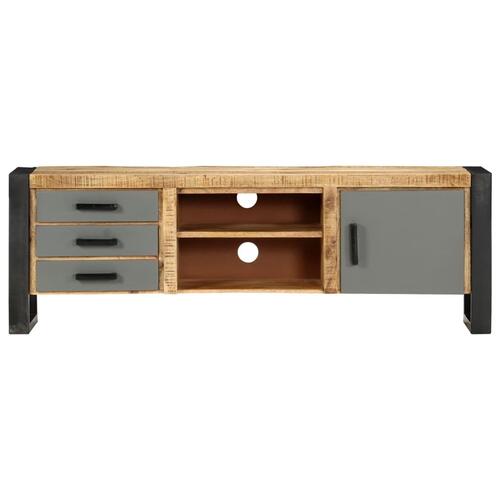 Tv-skab 120x30x40 cm massivt mangotræ