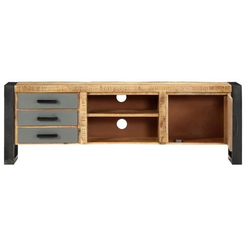 Tv-skab 120x30x40 cm massivt mangotræ