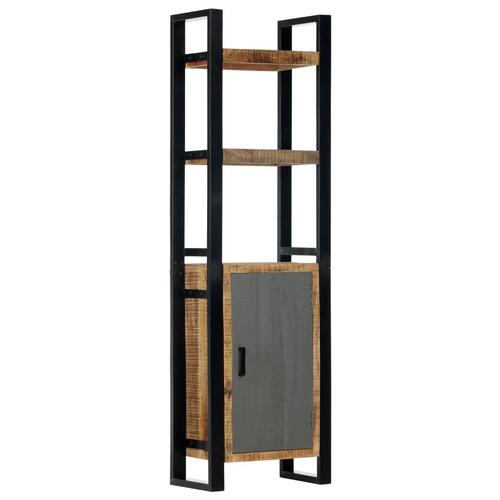 Bogreol 50 x 30 x 170 cm massivt mangotræ