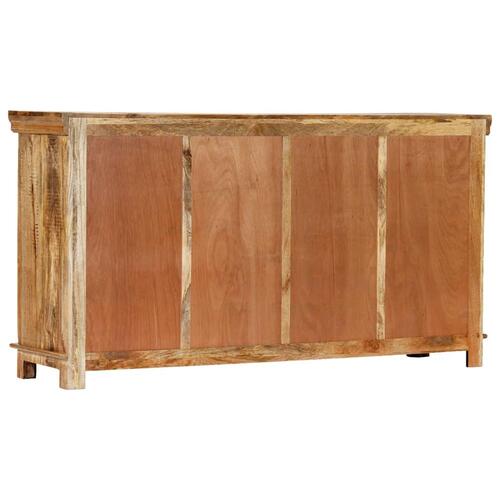 Skænk med 4 skuffer 160 x 40 x 85 cm massivt mangotræ