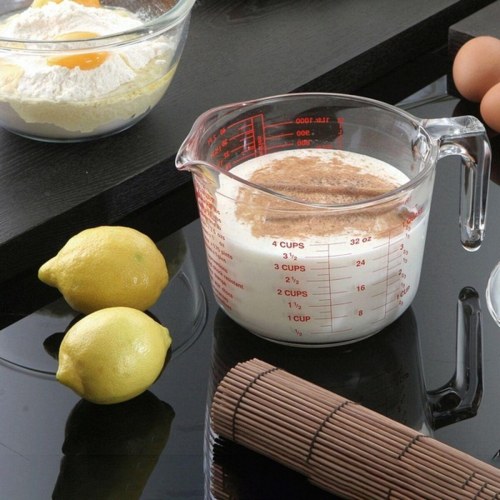 Ô Cuisine målebæger i glas 1 l - gennemsigtig