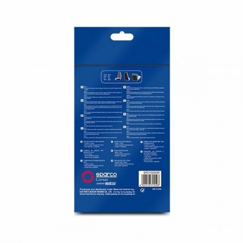 Bilsædebetræk Sparco SPC1020GR Universal - sort/grå