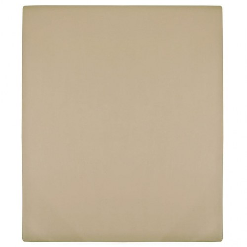 Stræklagen 100x200 cm jerseybomuld gråbrun