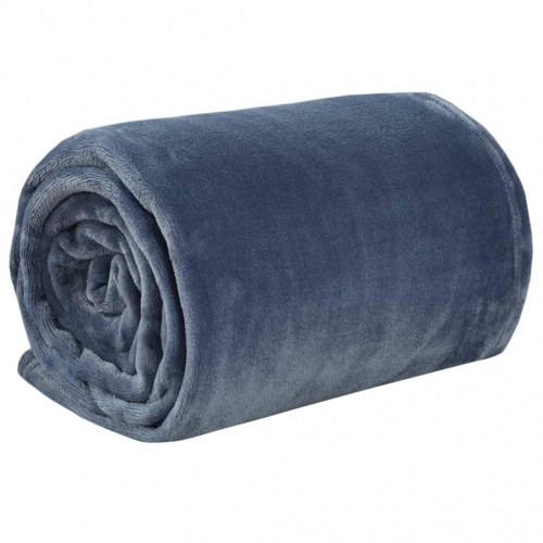 Tæppe 130x170 cm polyester mørkegrå