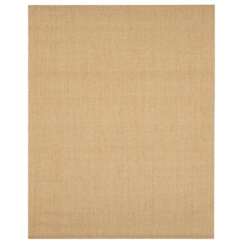 Gulvtæppe i sisal 80×100 cm - naturfarvet med skridsikker bagside