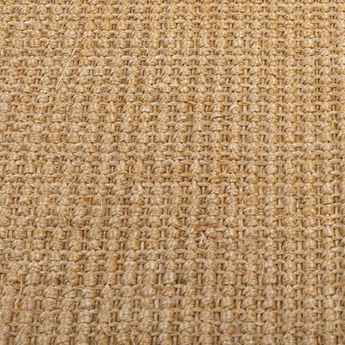 Gulvtæppe i sisal 80×100 cm - naturfarvet med skridsikker bagside