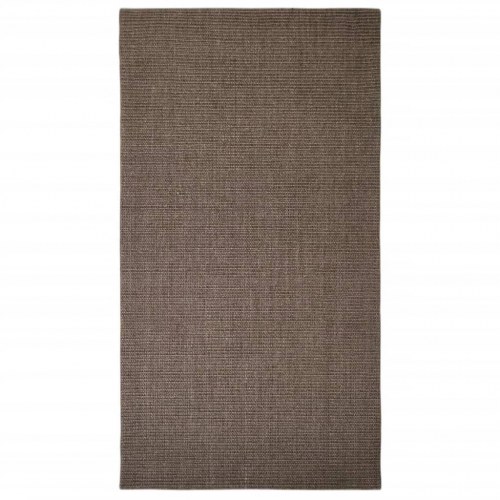 Gulvtæppe 80x150 cm naturlig sisal brun