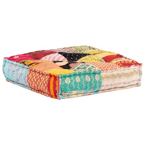 Modulpuf stof patchwork