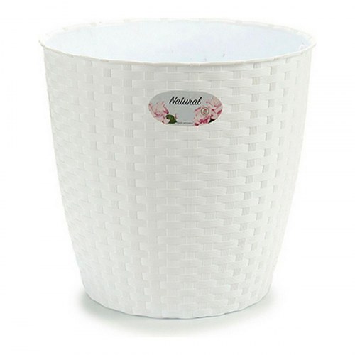 Stefanplast Urtepotte 73480 - hvid plastik krukke