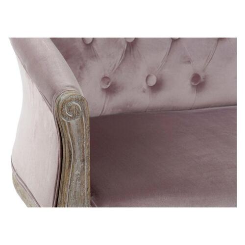 Sofa DKD Home Decor Brun Pink Træ Moderne 107 x 61 x 71 cm