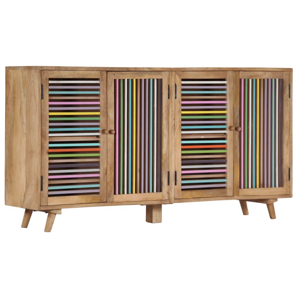Skænk 150x30x75 cm massivt mangotræ