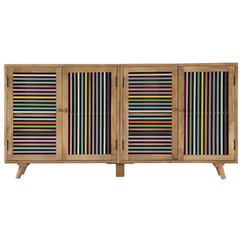 Skænk 150x30x75 cm massivt mangotræ