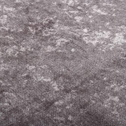Gulvtæppe 400x300 cm vaskbart og skridsikkert grå