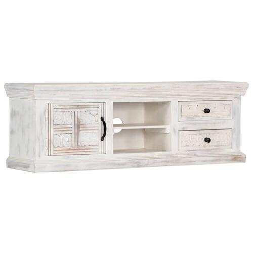 Tv-skab 120x30x40 cm massivt mangotræ